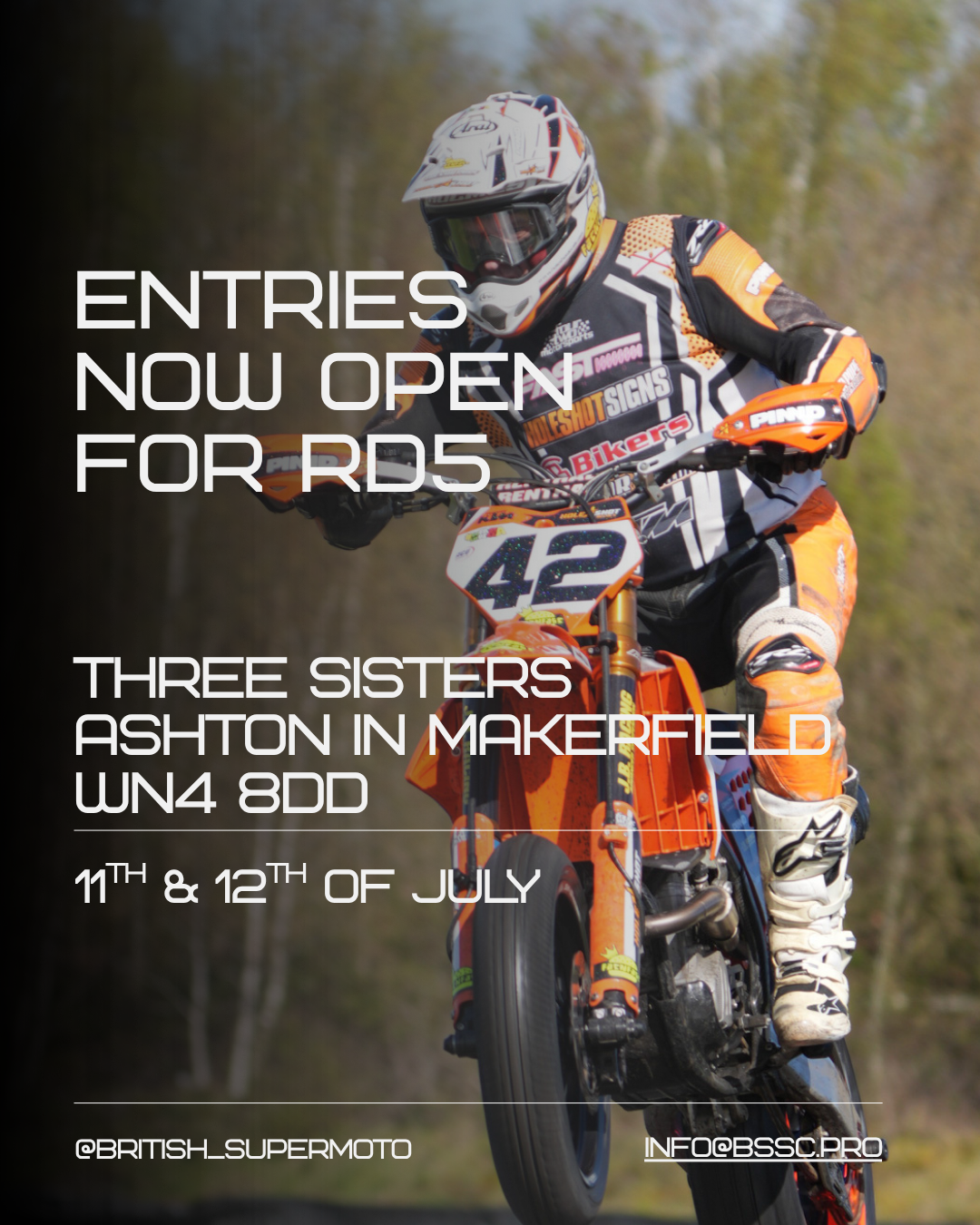 Entries Now Open For Round 5