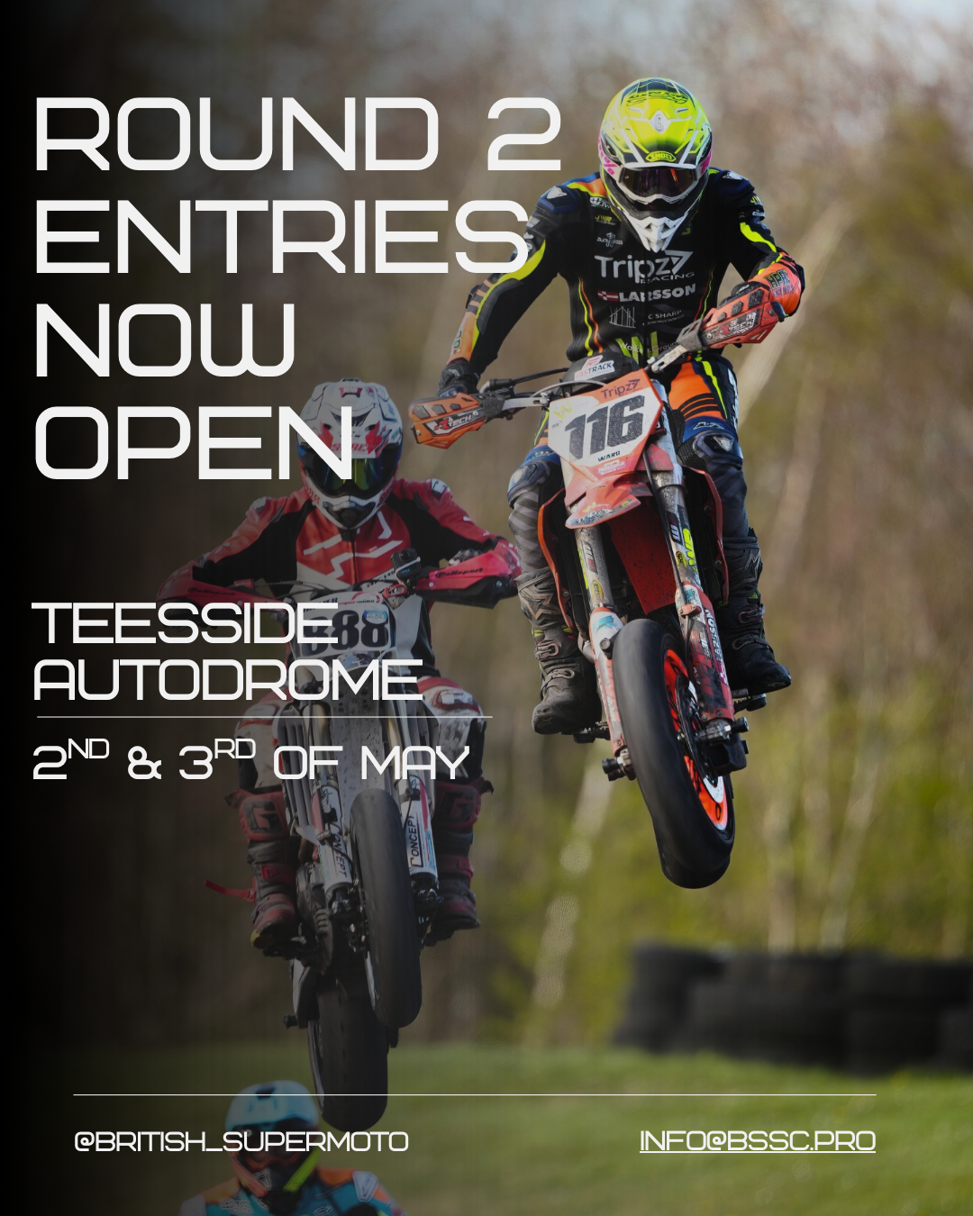 Entries Now Open For Round 2!