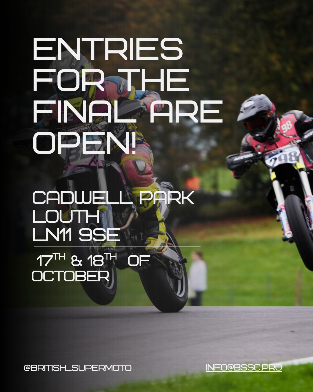 Entries Now Open For Round 8